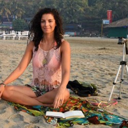 Goa Arambol Beach Sunrise meditation